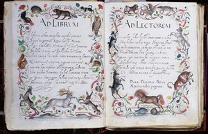 フィリップ・ハインホーファーのアルバムAmicorum、1596-1633のページ 作： Unbekannt