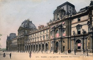 フランス、パリ：ルーブル美術館、財政省 作： Unbekannter Künstler