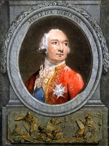 フィリップ・エガリテ、1789年頃（エングレーヴィング） 作： Unbekannter Künstler