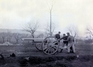 第一次世界大戦の最初の数ヶ月間の歩兵中尉の個人アルバムからの写真 作： Unbekannt