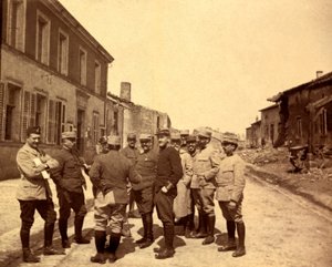 第一次世界大戦の最初の数ヶ月間の歩兵中尉の個人アルバムからの写真 作： Unbekannt