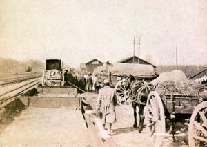 第一次世界大戦の最初の数ヶ月間の歩兵中尉の個人アルバムからの写真
