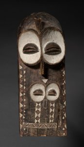 プランクマスク、おそらく1900年代初頭 作： Unbekannt