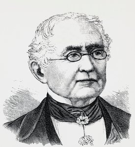 ロシアの外務大臣アレクサンドル・ゴルチャコフ（1798-1883）の肖像 作： William M. Timlin