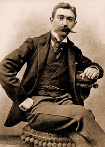 ピエール・ド・クーベルタンの肖像（写真） 作： Juste Lisch