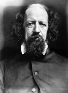 アルフレッド・テニソンの肖像」1867年頃 作： Unbekannt