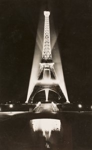 ポストカード/エッフェル塔/パリ/セーヌ/イル・ド・フランス/フランス 作： William M. Timlin