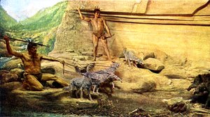 先史時代の人間 - アジルの文化 作： Unbekannter Künstler