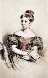 英国ヴィクトリア女王（プリント） 作： Unbekannter Künstler