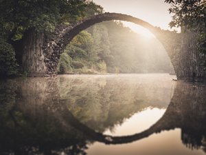 Rakotzbrücke - Study 5、ザクセン、ドイツ、2015 (写真) 作： 