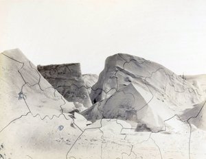 ジョージ・ナレス船長の北極探検中に形成されたばかりのフローベルク船。 作： Unbekannter Künstler