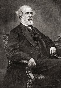 ロバート・エドワード・リー（1887年発行の「センチュリー・マガジン」より）（エングレーヴィング 作： Unbekannt