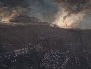 ナポレオン戦争の戦闘スケッチ 作： Unbekannter Künstler