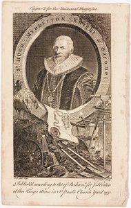 サー・ヒュー・マイデルトン、ウェールズの金細工師・技師、1620年代頃