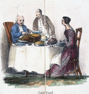 固形食品」、1845年頃 作： Unbekannter Künstler