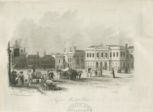 スタッフォード-市場の場所：彫刻、nd [c 1841] 作： Unbekannt