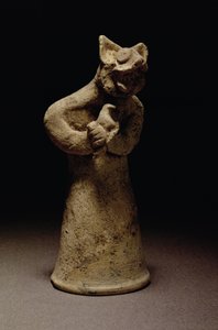 獅子頭の悪魔の像 メソポタミア 紀元前5000～1000年頃 （テラコッタ 作： Unbekannt