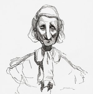 ギュスターヴ・ドーアの作品の後に描かれた「ストラスブールジョワーズ」、1885年に出版された「ギュスターヴ・ドーアの生涯と追憶」からの挿絵