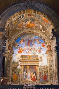 A Capela Carafa, Santa Maria sopra Minerva, Roma, Itália (foto)