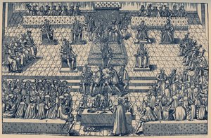 1561年のオルレアン宮廷 作： Lancelot Volders