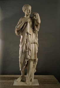 ガビイのディアナ」、ローマ時代（大理石）（157901も参照