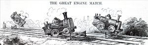 The Great Engine Match」。 作： Unbekannt