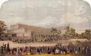 1851年のロンドン万国博覧会（プリント）