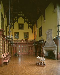 The Great Hall, Burghley House, Stamford, Lincolnshire (photo) 作： Unbekannt
