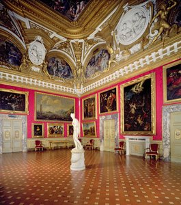 アントニオ・カノーバ（1757-1822）の「イタリアのヴィーナス」が展示されている「ヴィーナスの間」（写真）。 作： Unbekannt