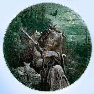 テンペスト - ドレのシェイクスピア 作： Unbekannter Künstler