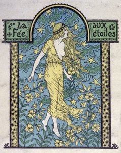 星の妖精、1900年頃（イラスト） 作： Unbekannter Künstler