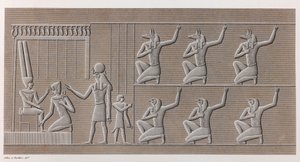 Thebes, Louqsor クローズアップ 作： Unbekannt