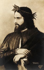 トルカート・タッソの肖像 イタリア語 作： Unbekannter Künstler