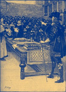 チャールズ1世の裁判 作： Unbekannter Künstler