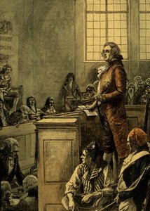 フランス国王ルイ16世の裁判 作： Unbekannter Künstler