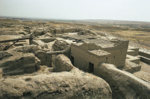 トルクメニスタン。ニサの遺跡。ユネスコ世界遺産登録、2007年 作： Benjamin Baud