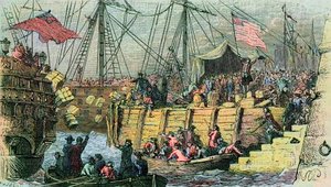アメリカ独立戦争：アメリカ人入植者の反乱 作： Unbekannt