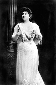 イギリス : オーストラリアのソプラノ歌手、ネリー・メルバ（本名：ヘレン・ポーター）1861-1931年 作： Unbekannt