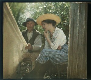 絵のようなヴァンデ：ラ・ルコン・デ・フィレ、8月-1919年、ロングヴィル、フランス - オートクロームアノニマス 作： Unbekannter Künstler