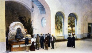 ヴィシー、セレスタンの泉、1910年頃（絵葉書）