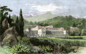若きプリニウス邸（ラテン語：Caius Plinius Caecilius Secundus、61-114年）、古代ローマの作家、政治家。 作： Unbekannter Künstler