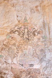 壁画、スラマニ パト、バガン (写真) 作： Unbekannter Künstler