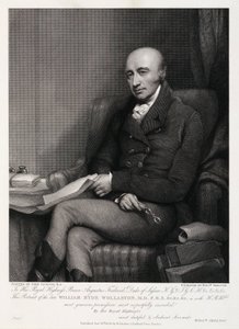 ウィリアム・ハイド・ウォラストン、イギリスの化学者・冶金学者、1810年代頃 作： Unbekannt