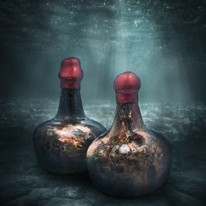 難破船からのワイン、1670-90年頃（ガラス瓶 作： Unbekannt