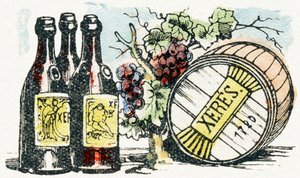X - Xeres - チャイルド・エンターテイメント・アルファベット c.1890 （リトグラフ 作： Unbekannt