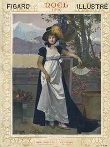 クリスマスの若い女性 作： Unbekannter Künstler