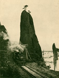 美しい鉄道、 作： Underwood and Underwood