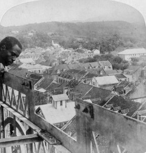 フォールドフランス、マルティニーク島、1902年。