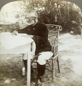 日本本部の乃木将軍、満州国ポートアーサー、c1904-1905。 作： Underwood and Underwood