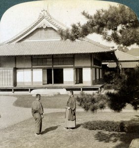 大隈伯爵の家、東京、日本、1904 作： Underwood and Underwood